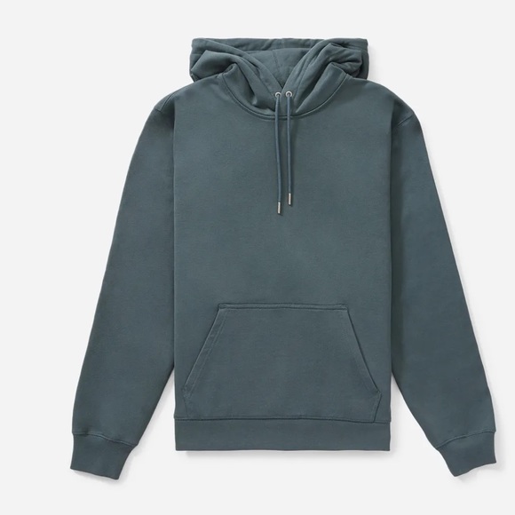 Men’s Everlane French Terry Hoodie in Slate Medium - Picture 4 of 7